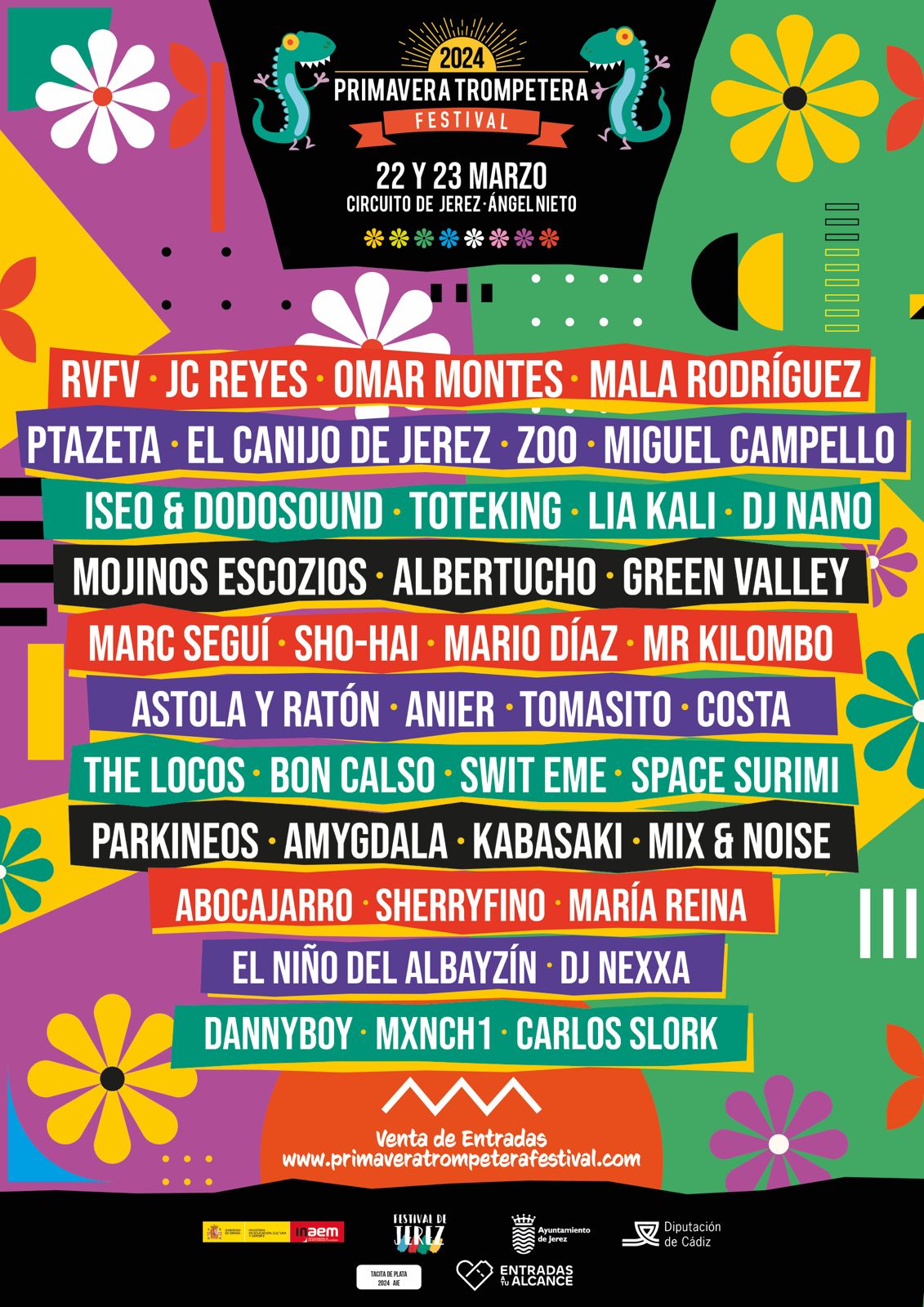 Cartel del festival Primavera Trompetera 2024