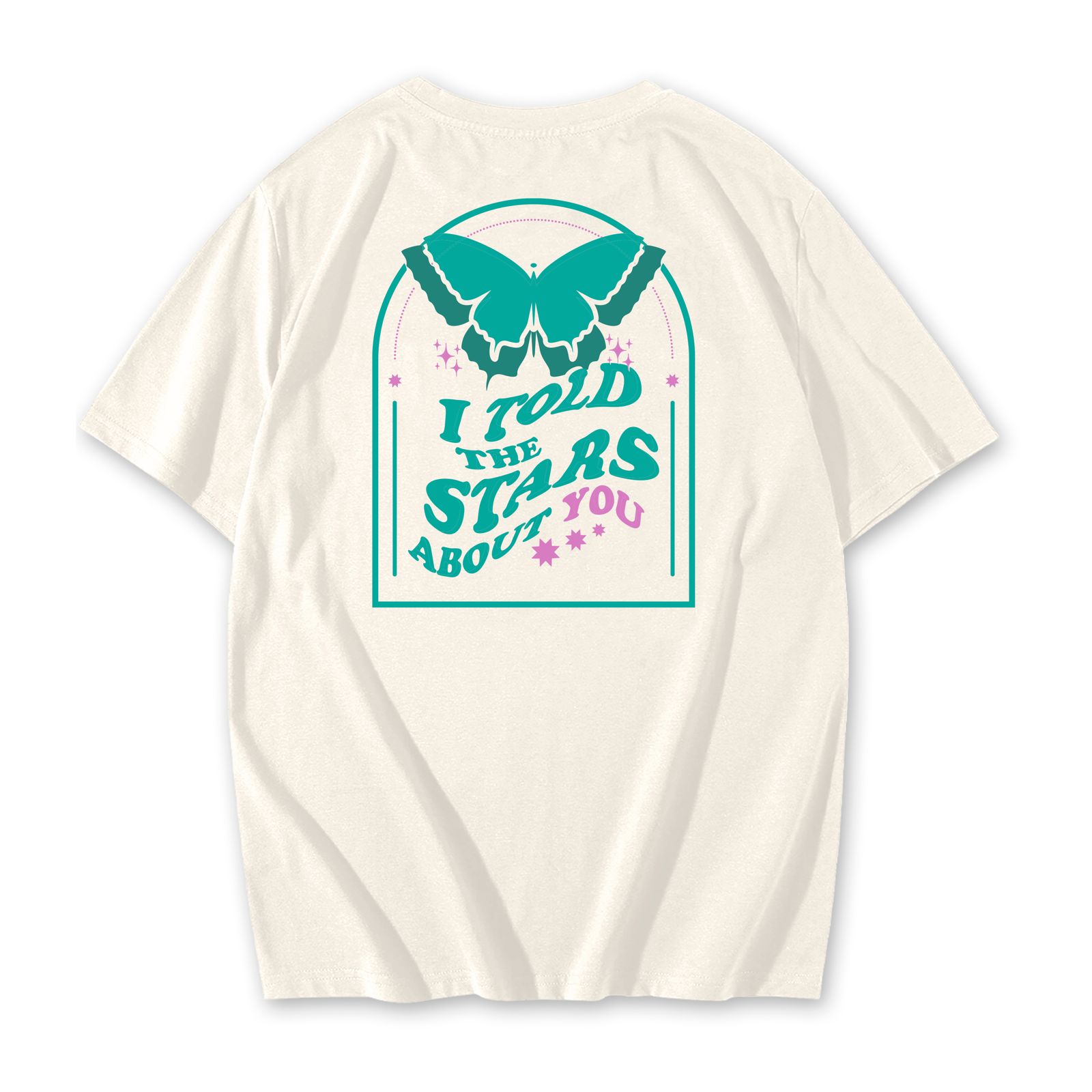 Camiseta con Diseño I told the stars about you - Jartible